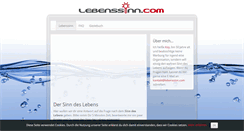 Desktop Screenshot of lebenssinn.com