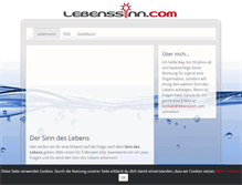 Tablet Screenshot of lebenssinn.com